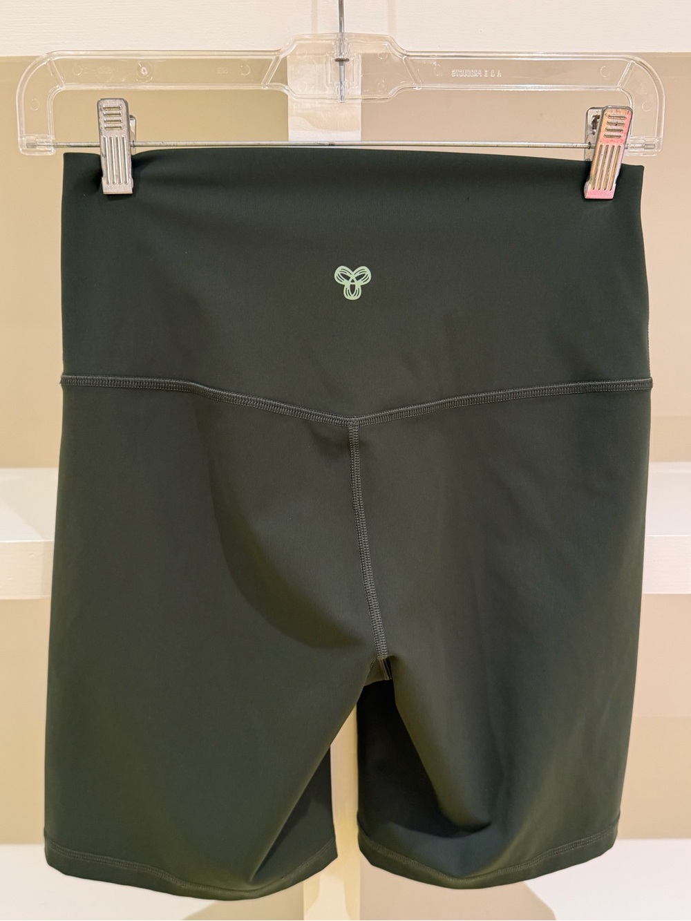 Aritzia Olive Green Biker Shorts (size M)